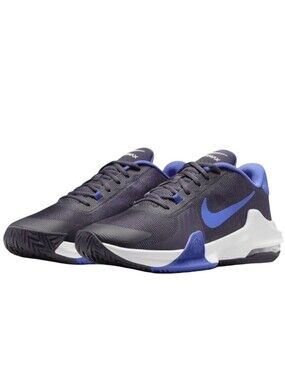 Nike Air Max Impact 4 Sneakers Tennis Shoes Purple Royal Blue Men's Size 8